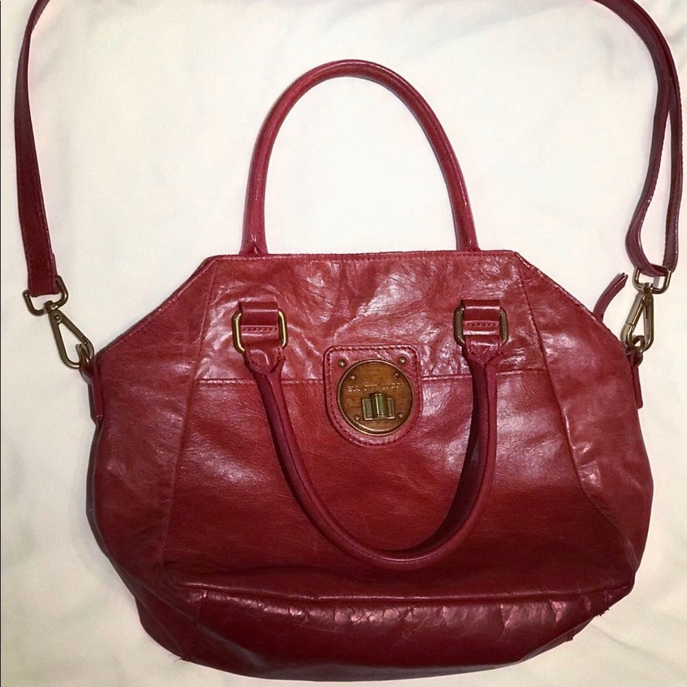 ELLIOTT LUCCA Genuine Leather Crossbody/ Satchel